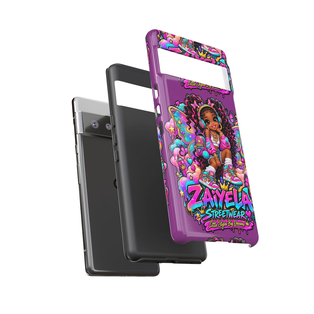 Cute Afro Rainbow Fairy Phone Case Fairy Streetwear Princess Protective Cover