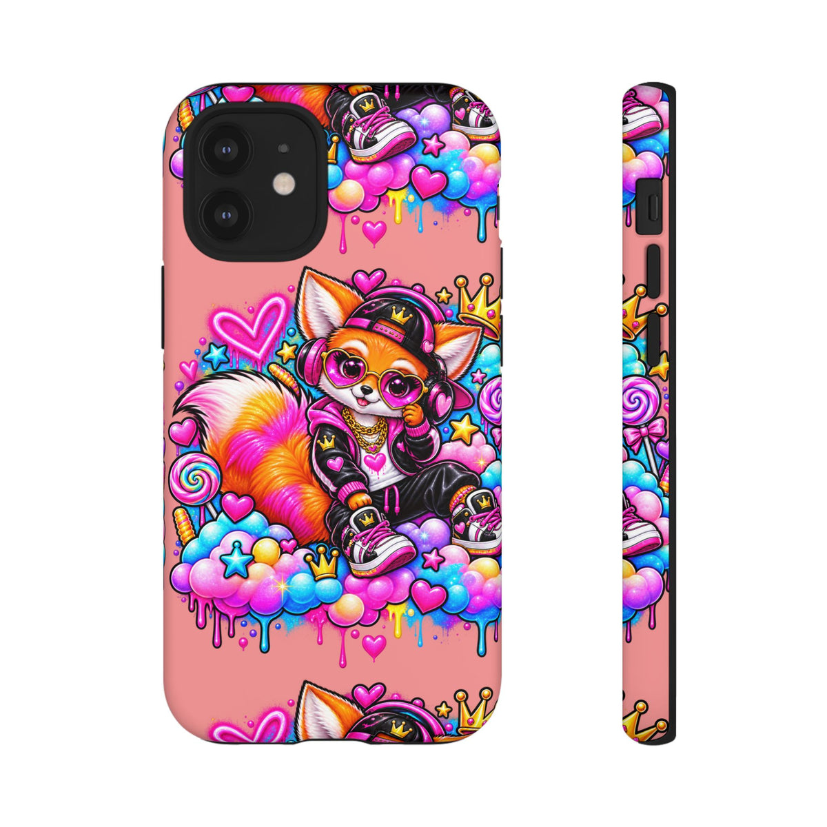 Cute Streetwear Fox Phone Case — Fox Streetwear Star