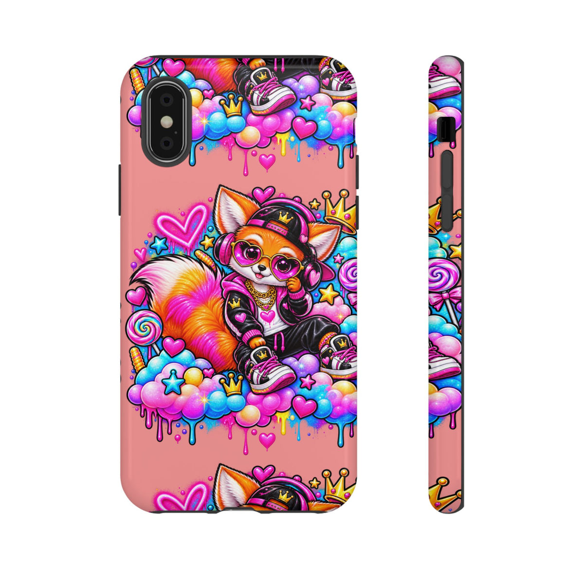 Cute Streetwear Fox Phone Case — Fox Streetwear Star