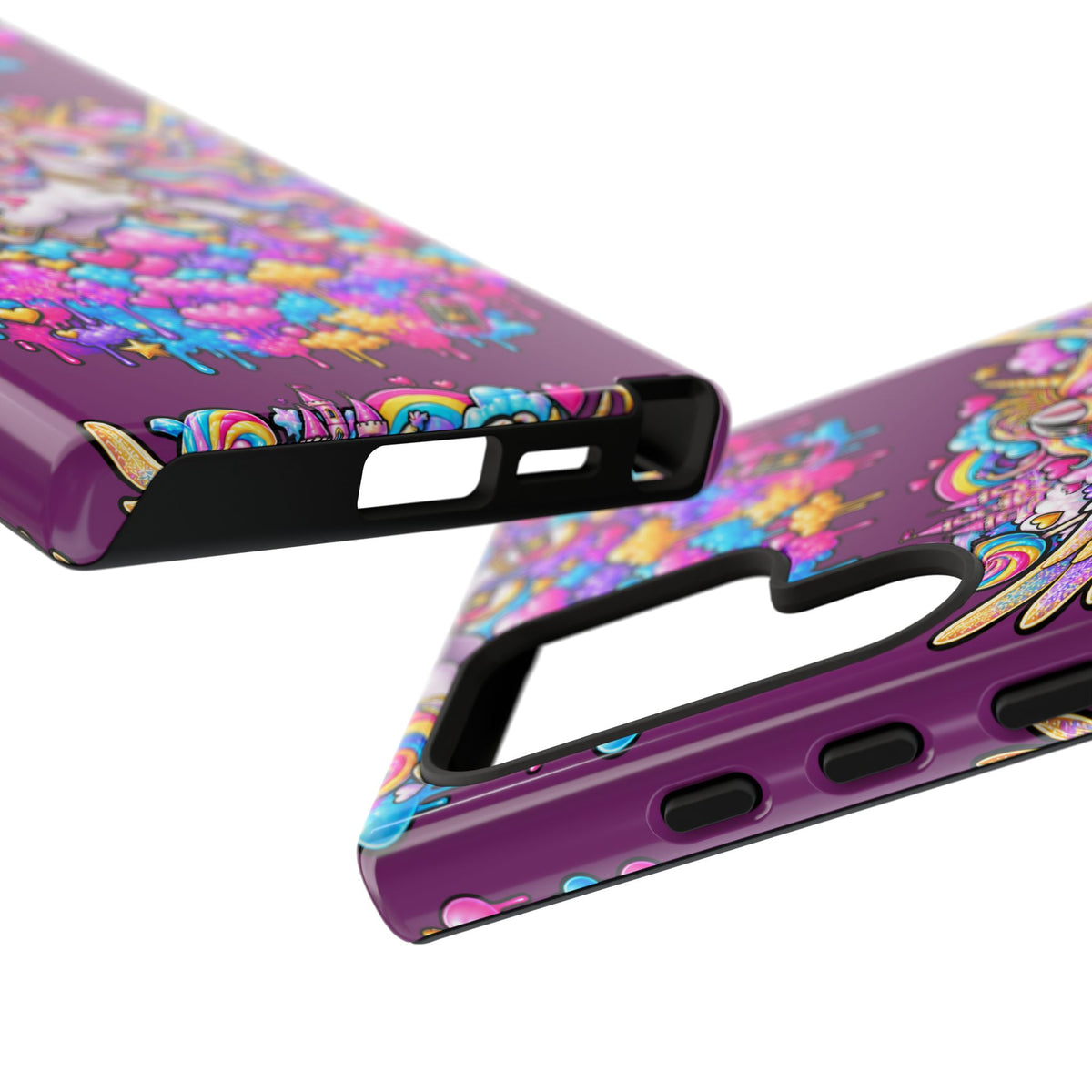 Unicorn Cute Tough Case — Colorful Rainbow Pegasus Phone Case