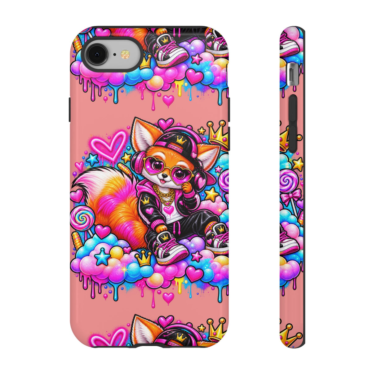 Cute Streetwear Fox Phone Case — Fox Streetwear Star
