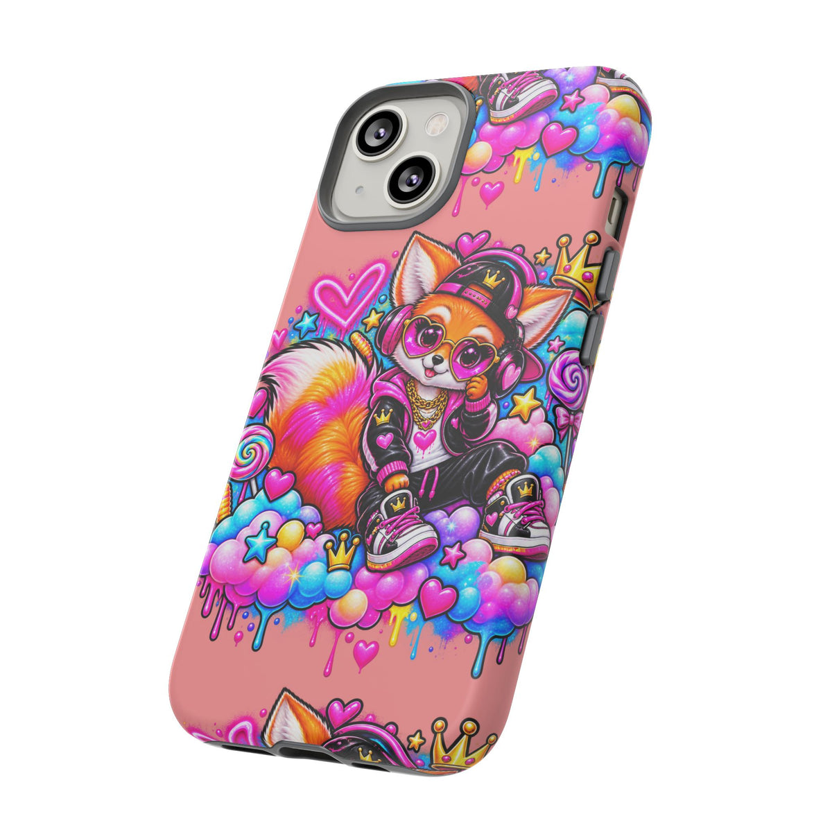 Cute Streetwear Fox Phone Case — Fox Streetwear Star