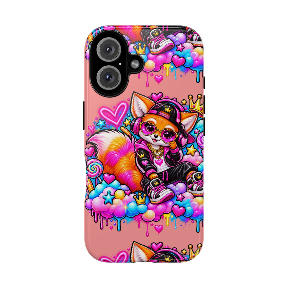 Cute Streetwear Fox Phone Case — Fox Streetwear Star