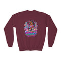 Youth Crewneck Sweatshirt Colorful Girl Character Graphic Fairy Streetwear Princess