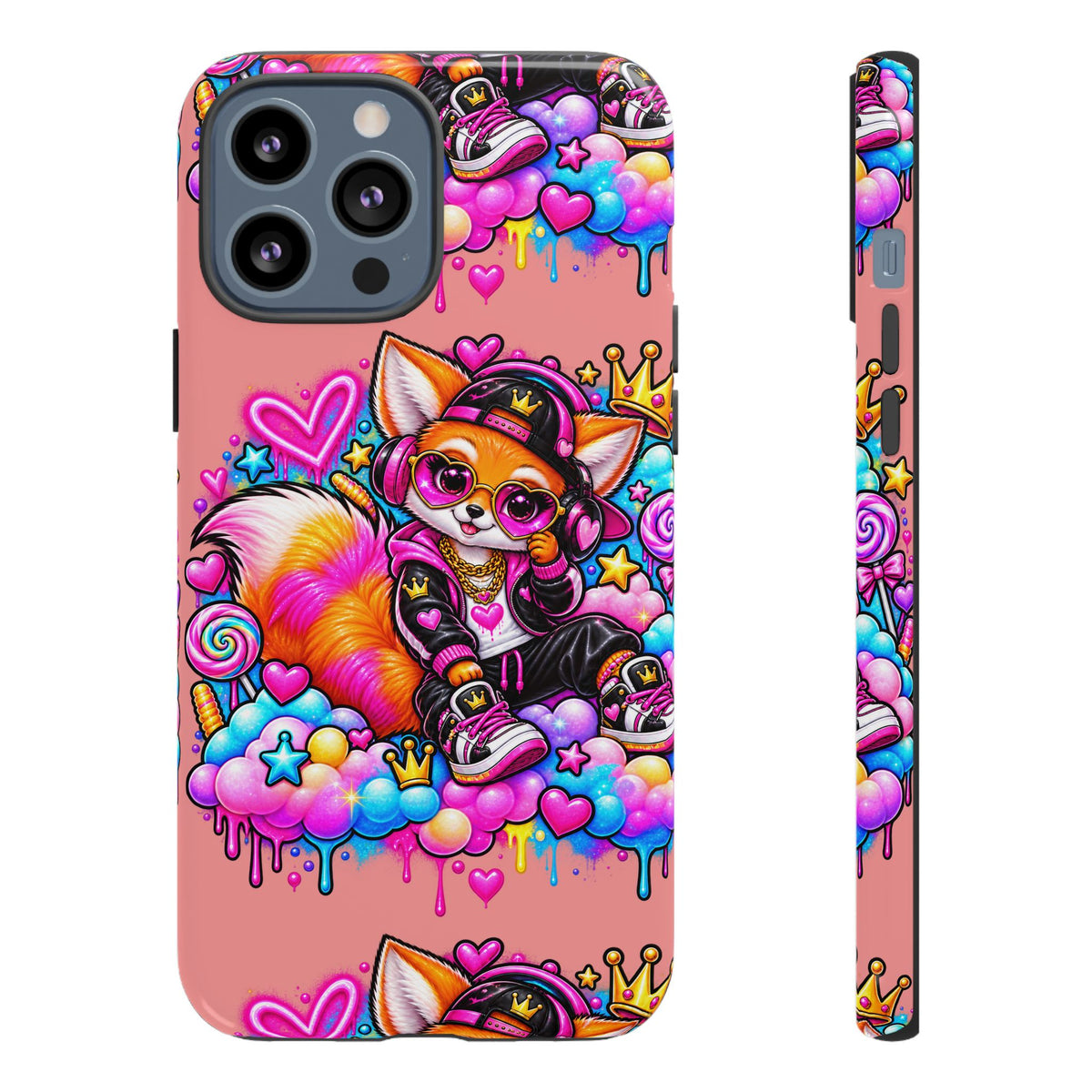Cute Streetwear Fox Phone Case — Fox Streetwear Star