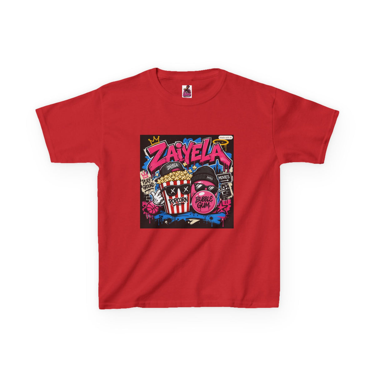 Kids T‑Shirt Big Dreams Inspiring Cartoon Tee for Aspiring Kids