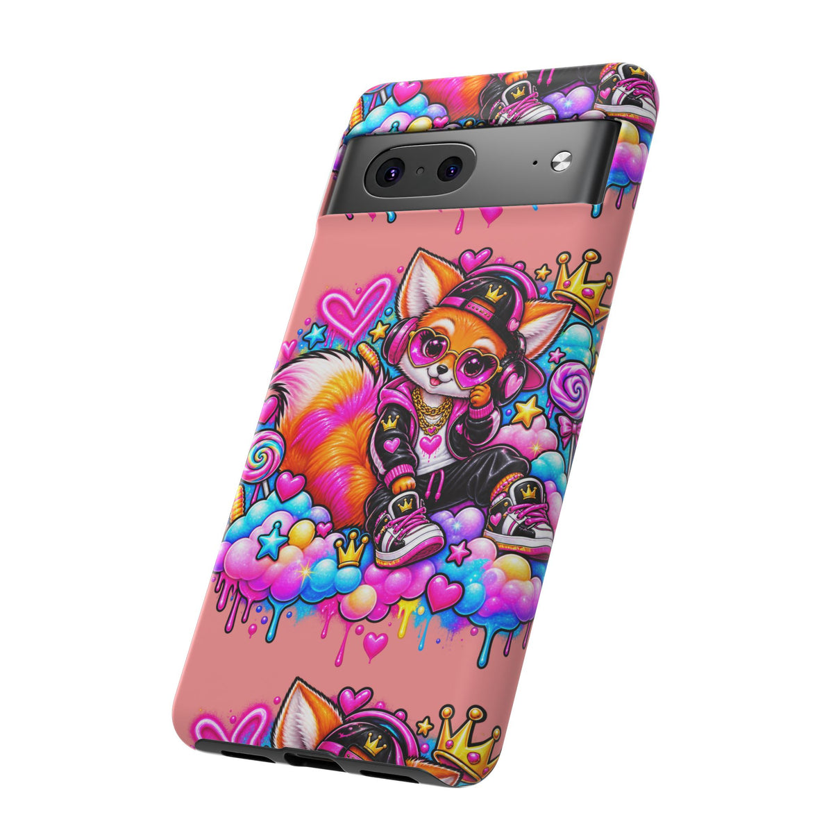 Cute Streetwear Fox Phone Case — Fox Streetwear Star