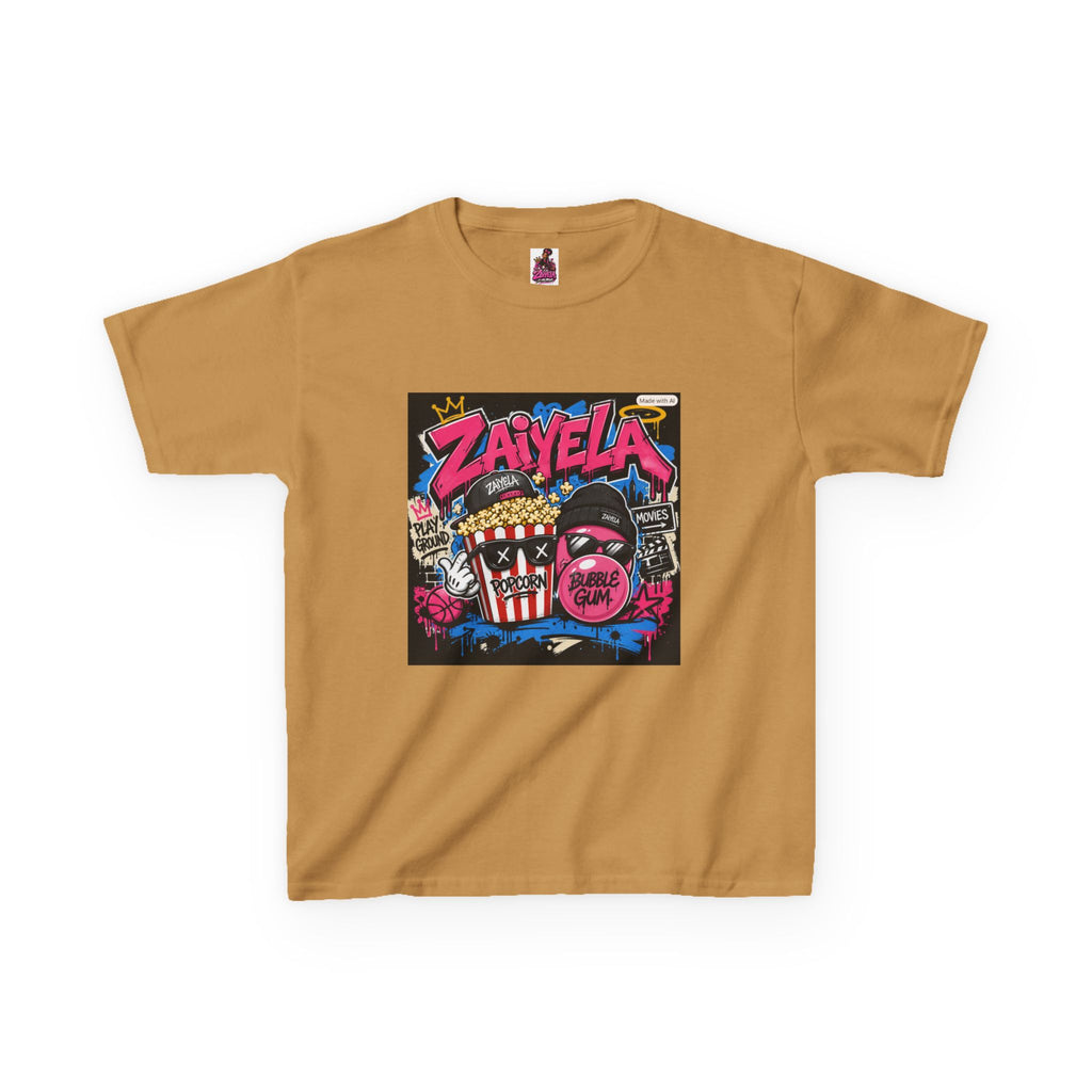 Kids T‑Shirt Big Dreams Inspiring Cartoon Tee for Aspiring Kids