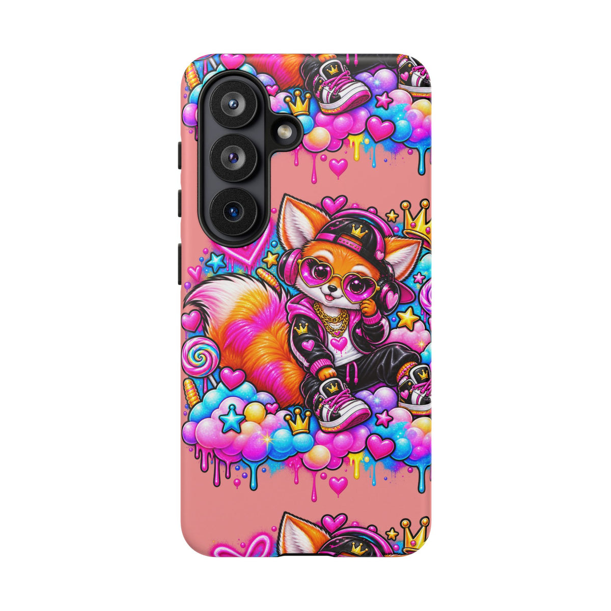 Cute Streetwear Fox Phone Case — Fox Streetwear Star
