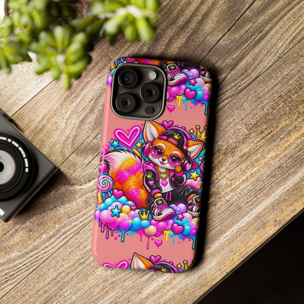 Cute Streetwear Fox Phone Case — Fox Streetwear Star