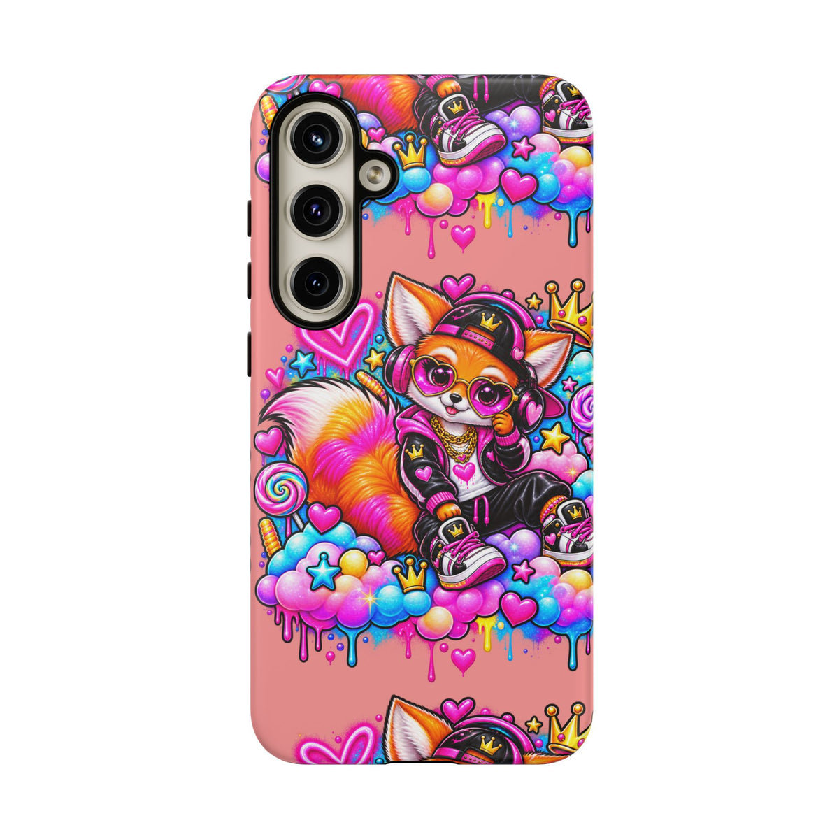 Cute Streetwear Fox Phone Case — Fox Streetwear Star