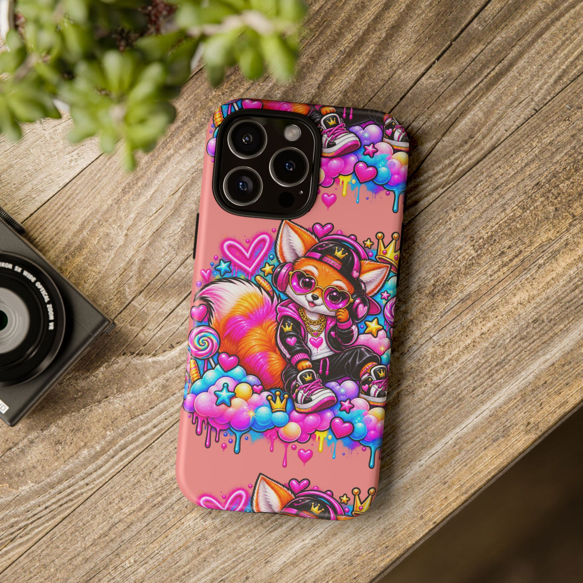 Cute Streetwear Fox Phone Case — Fox Streetwear Star