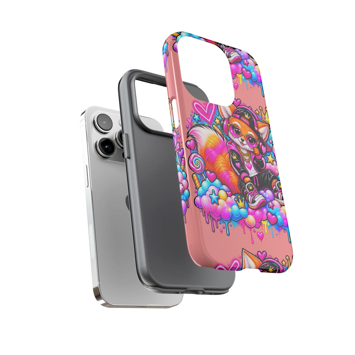 Cute Streetwear Fox Phone Case — Fox Streetwear Star