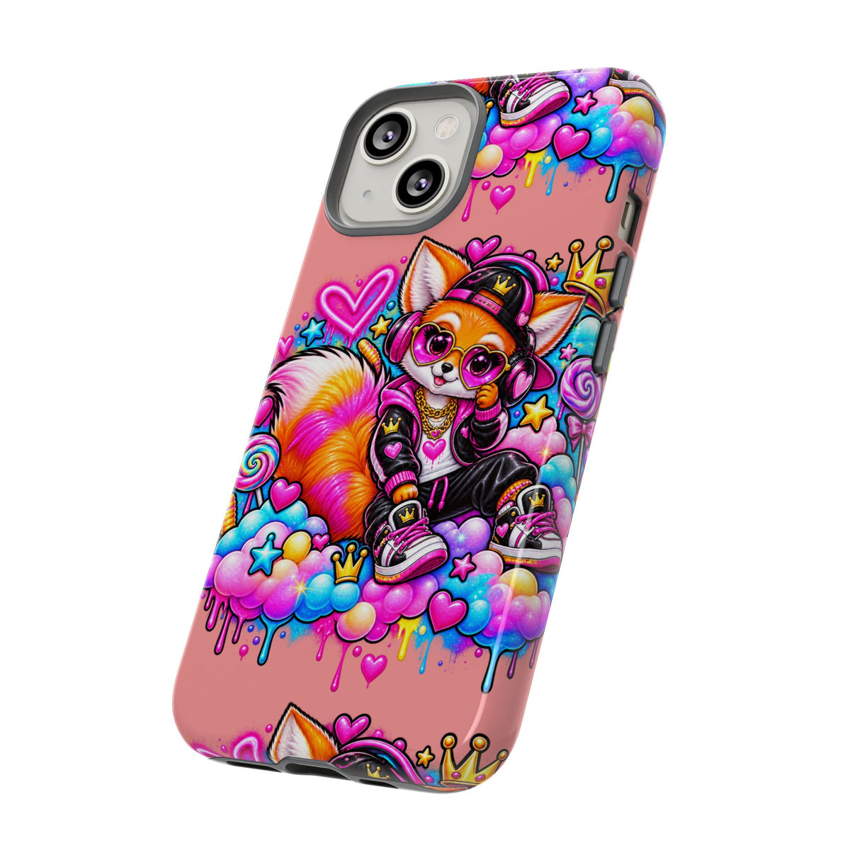 Cute Streetwear Fox Phone Case — Fox Streetwear Star