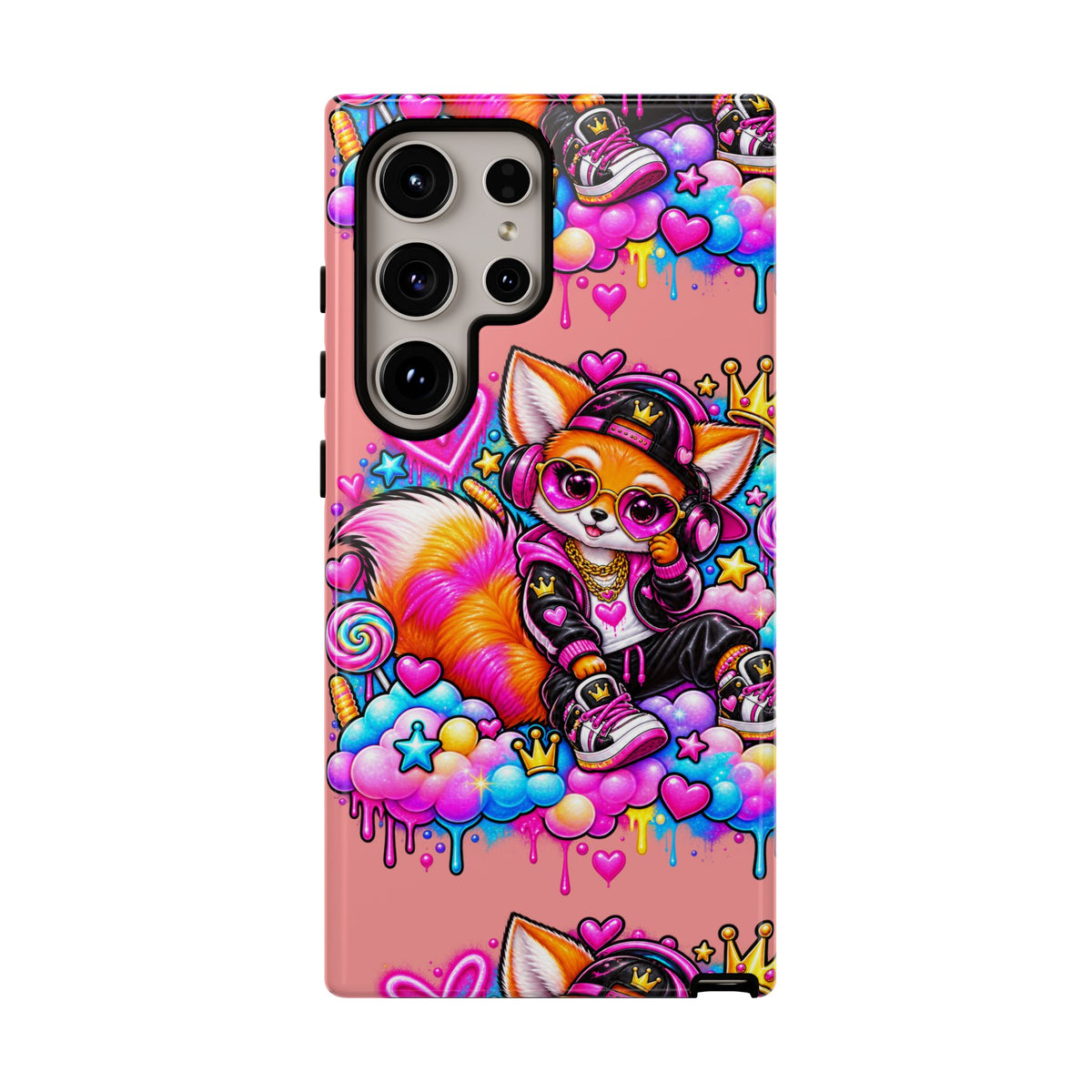 Cute Streetwear Fox Phone Case — Fox Streetwear Star