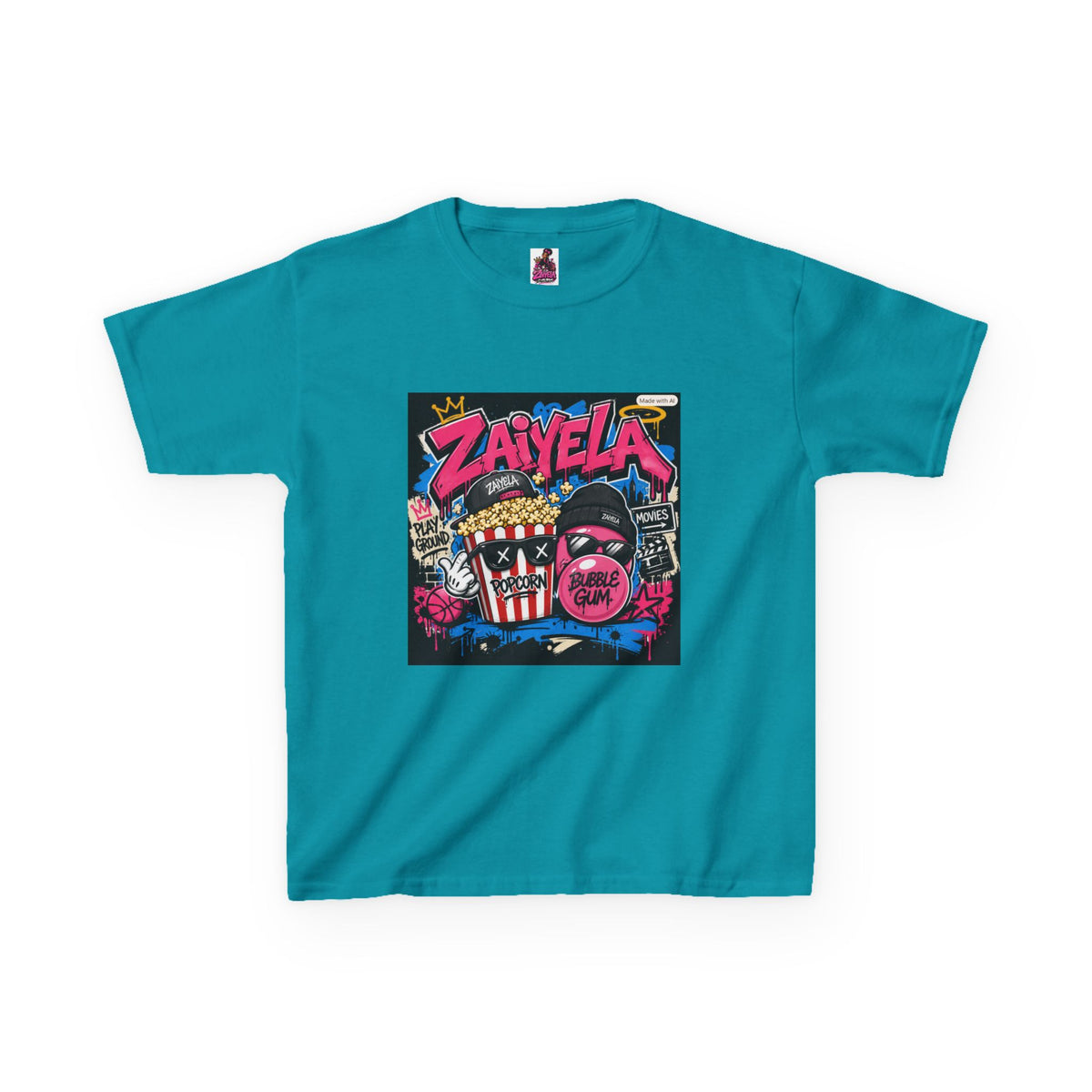 Kids T‑Shirt Big Dreams Inspiring Cartoon Tee for Aspiring Kids