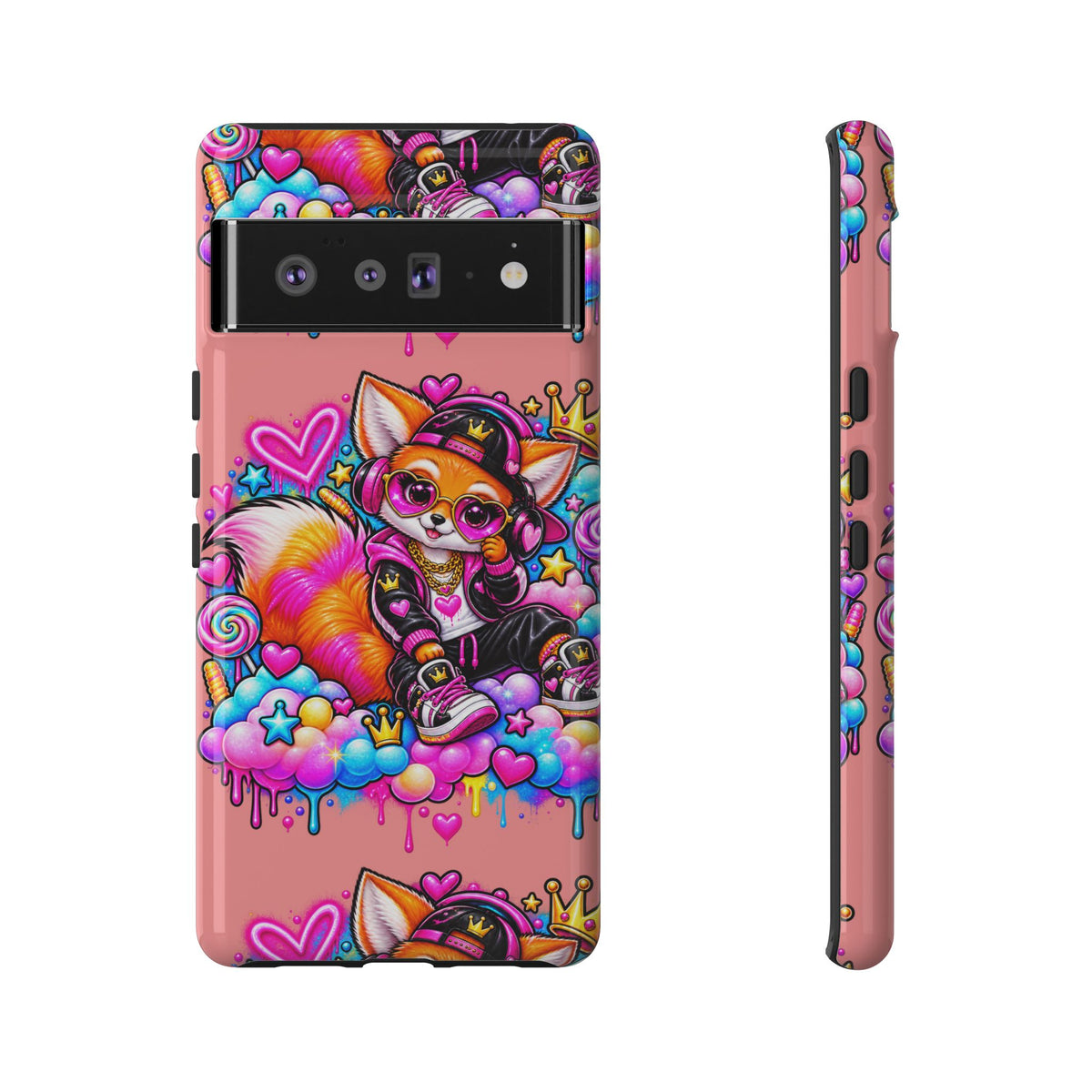 Cute Streetwear Fox Phone Case — Fox Streetwear Star