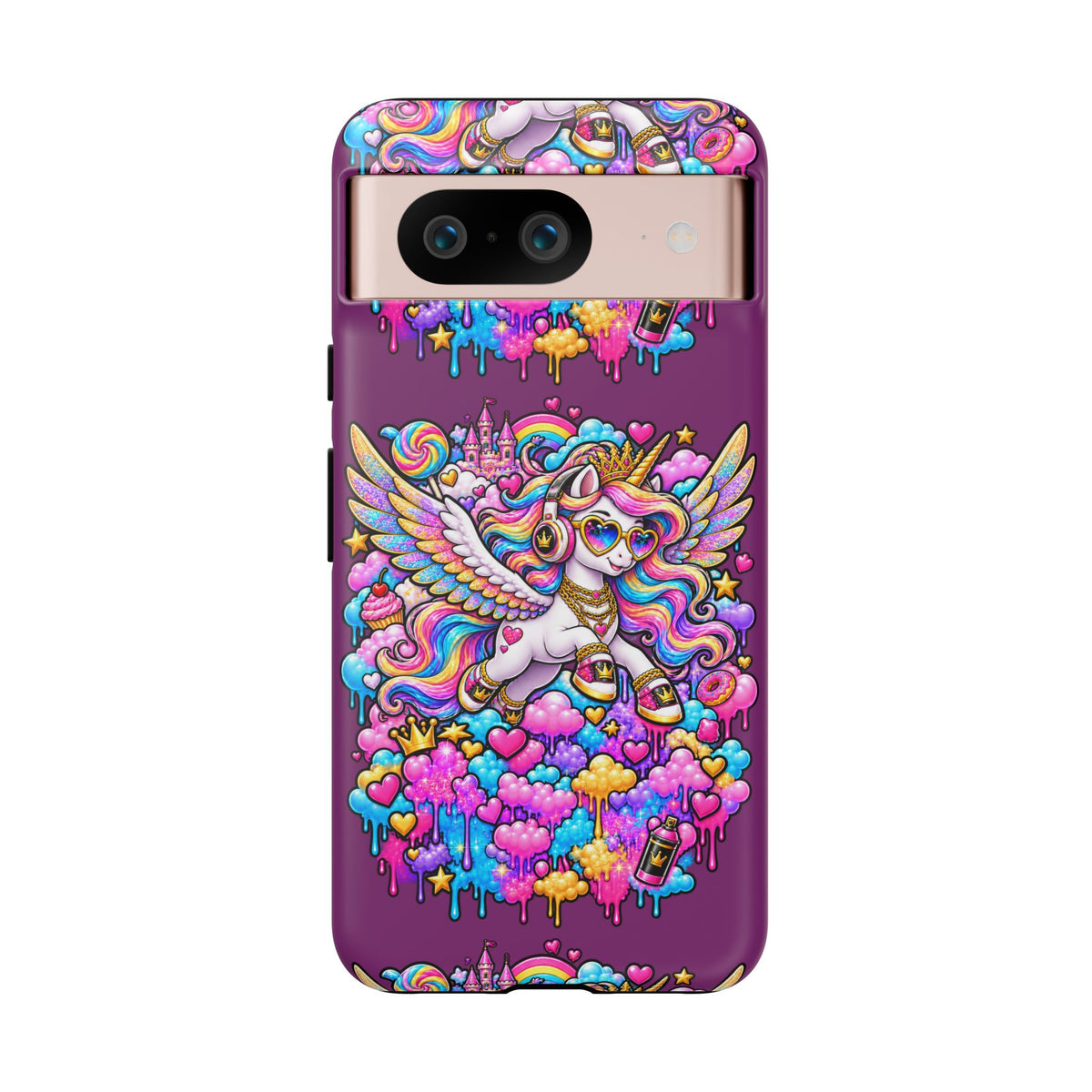 Unicorn Cute Tough Case — Colorful Rainbow Pegasus Phone Case