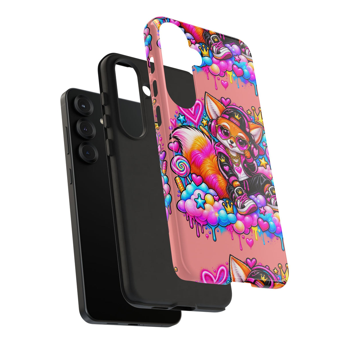 Cute Streetwear Fox Phone Case — Fox Streetwear Star