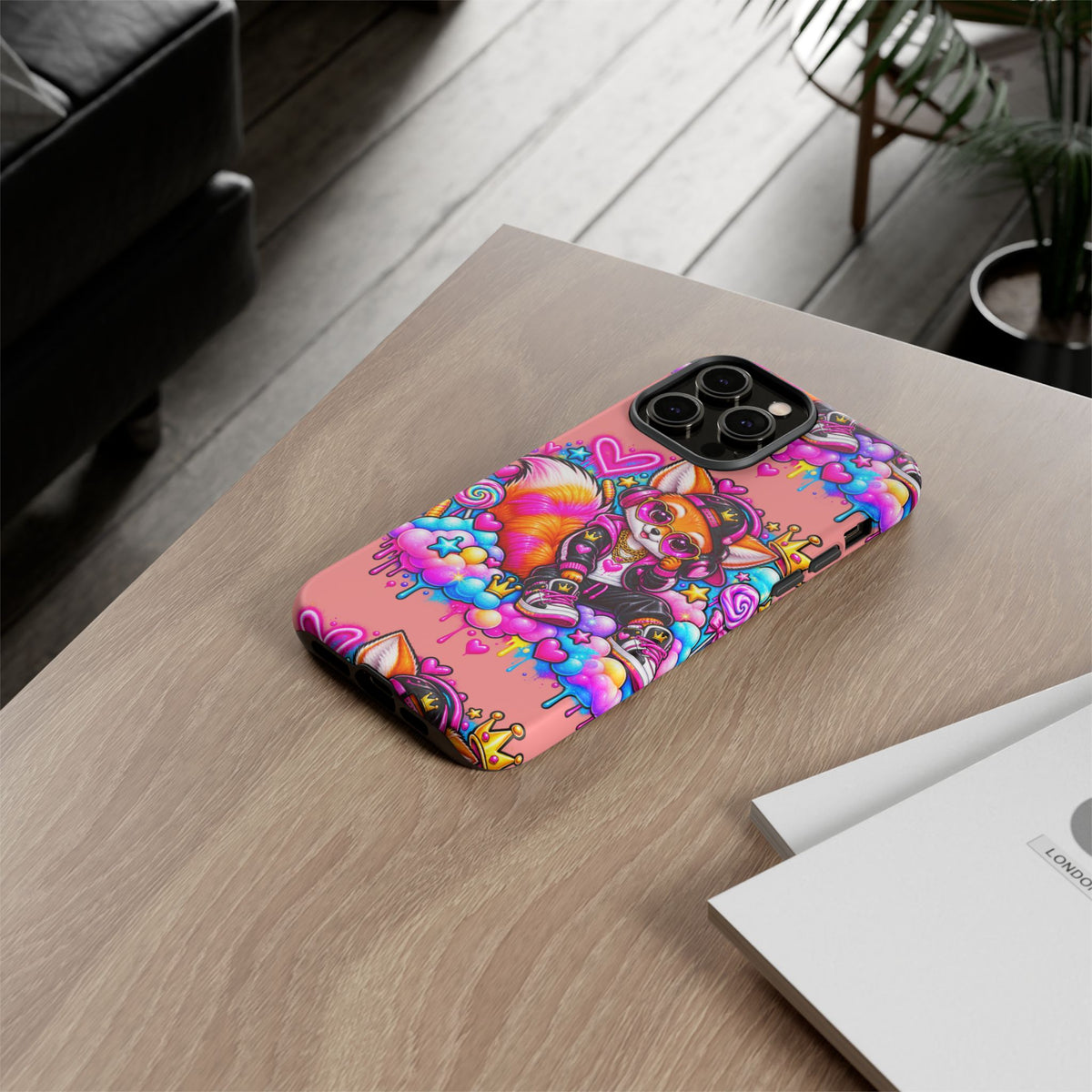 Cute Streetwear Fox Phone Case — Fox Streetwear Star