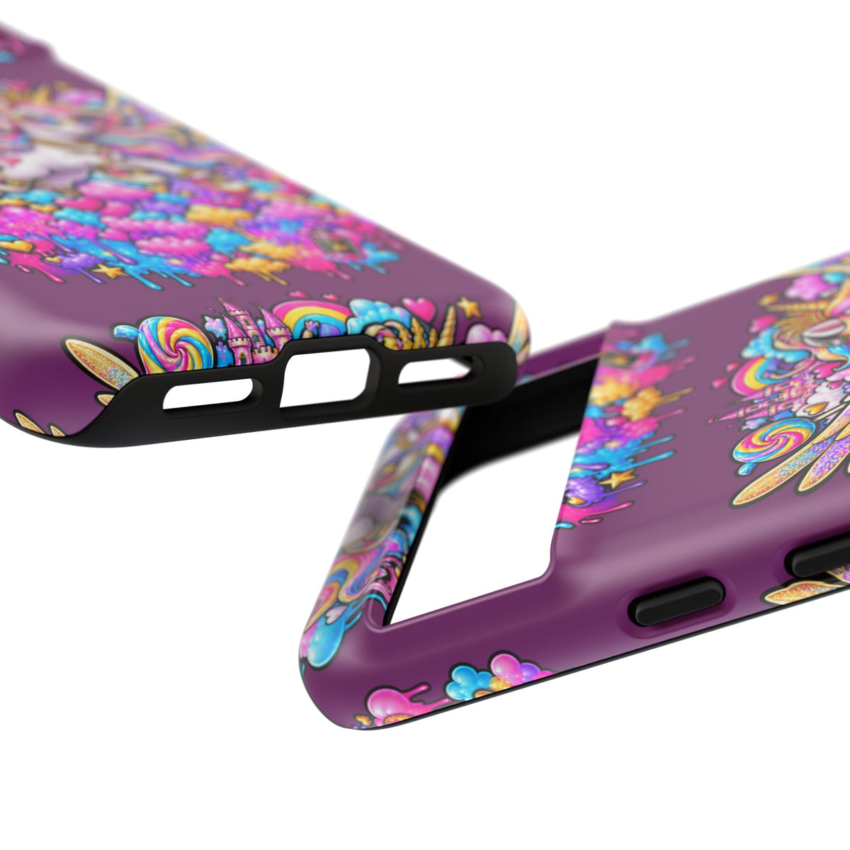 Unicorn Cute Tough Case — Colorful Rainbow Pegasus Phone Case