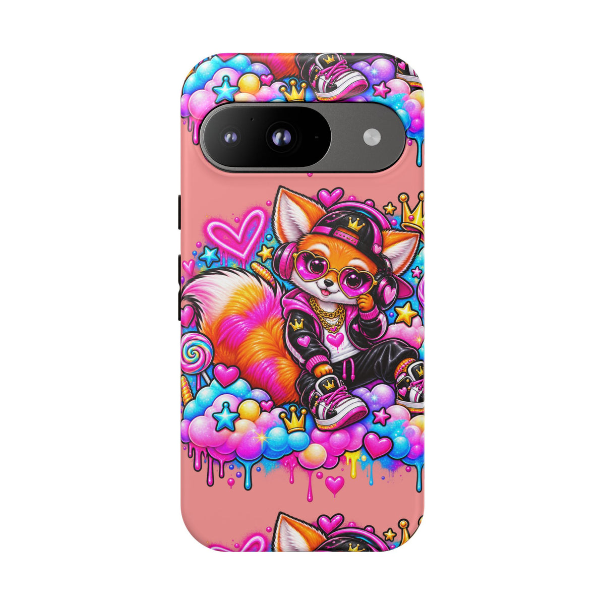Cute Streetwear Fox Phone Case — Fox Streetwear Star
