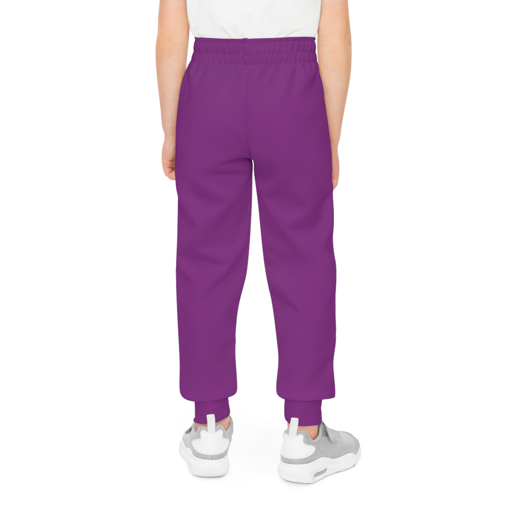 Youth Joggers — Colorful 'Smile' Graffiti Patch Sweatpants for Kids