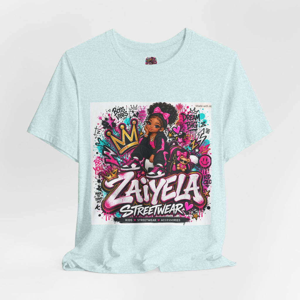Zaiyela Streetwear Graffiti Tee