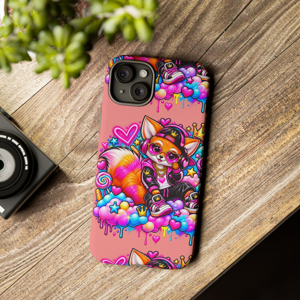 Cute Streetwear Fox Phone Case — Fox Streetwear Star