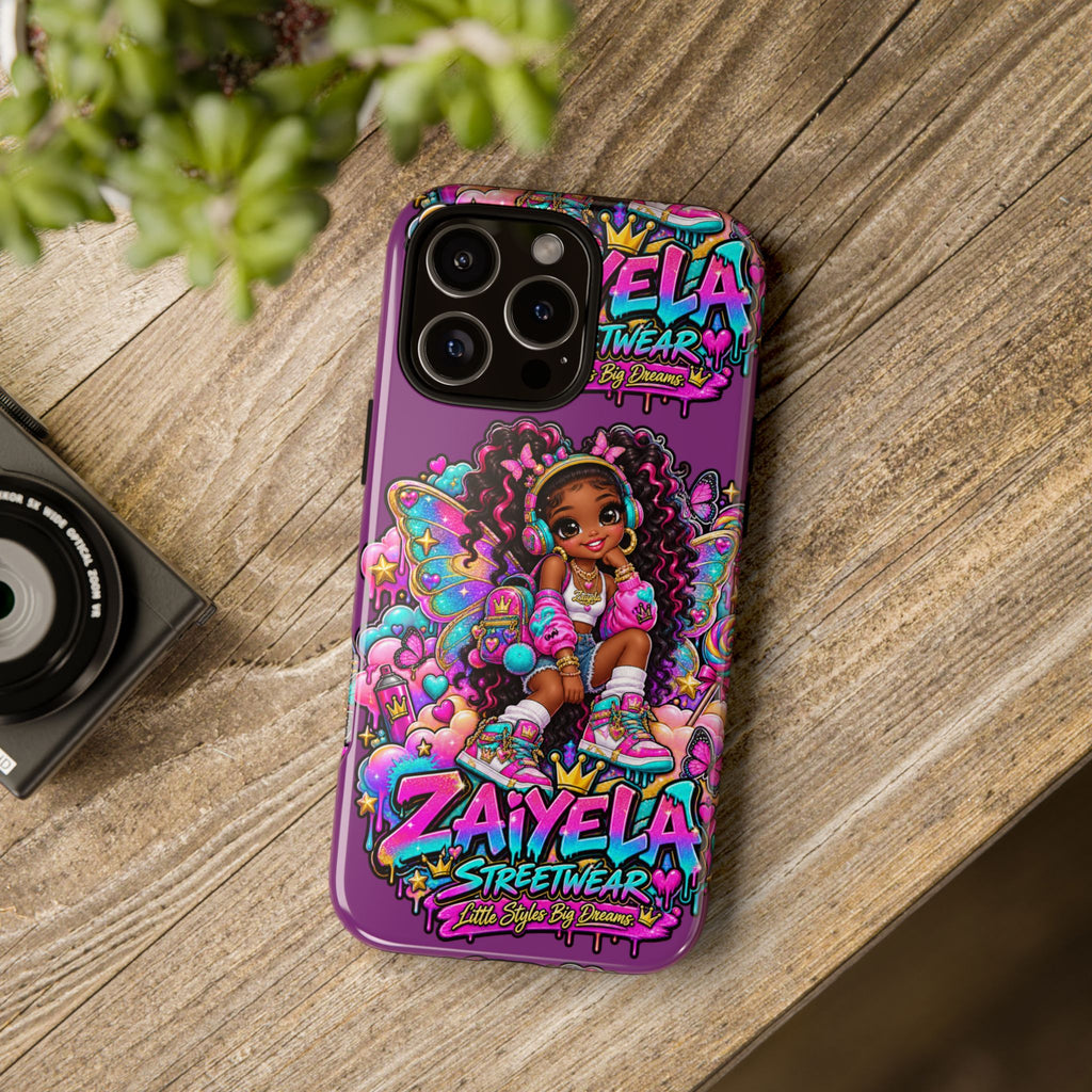 Cute Afro Rainbow Fairy Phone Case Fairy Streetwear Princess Protective Cover