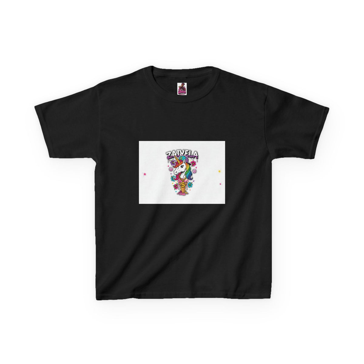 Kids T-Shirt Colorful Party Unicorn Stay Wild Graphic
