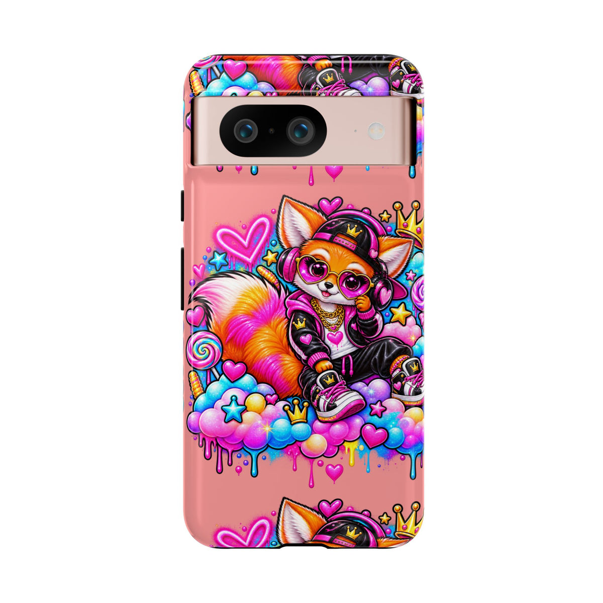 Cute Streetwear Fox Phone Case — Fox Streetwear Star