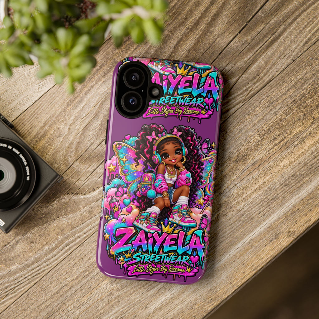 Cute Afro Rainbow Fairy Phone Case Fairy Streetwear Princess Protective Cover