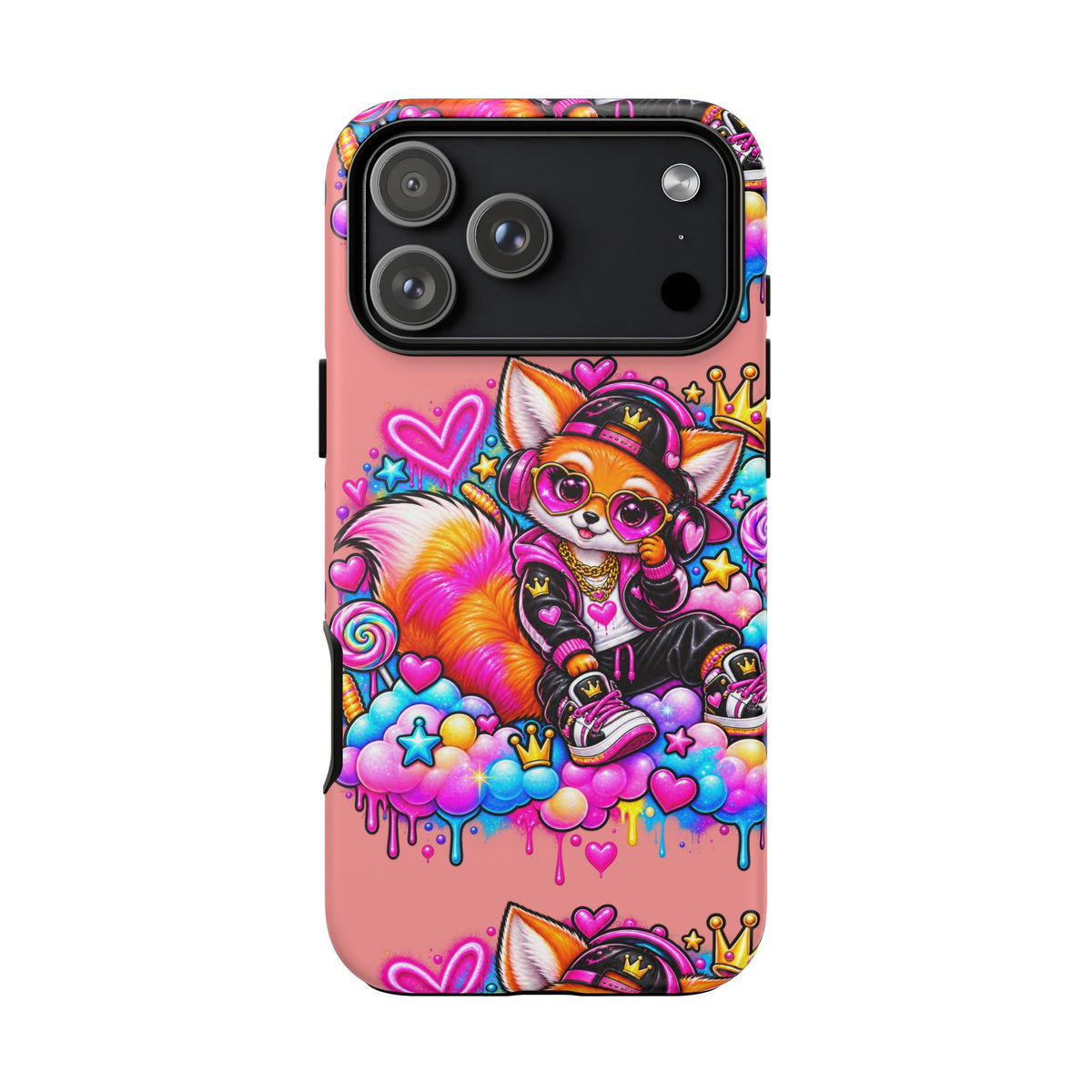 Cute Streetwear Fox Phone Case — Fox Streetwear Star