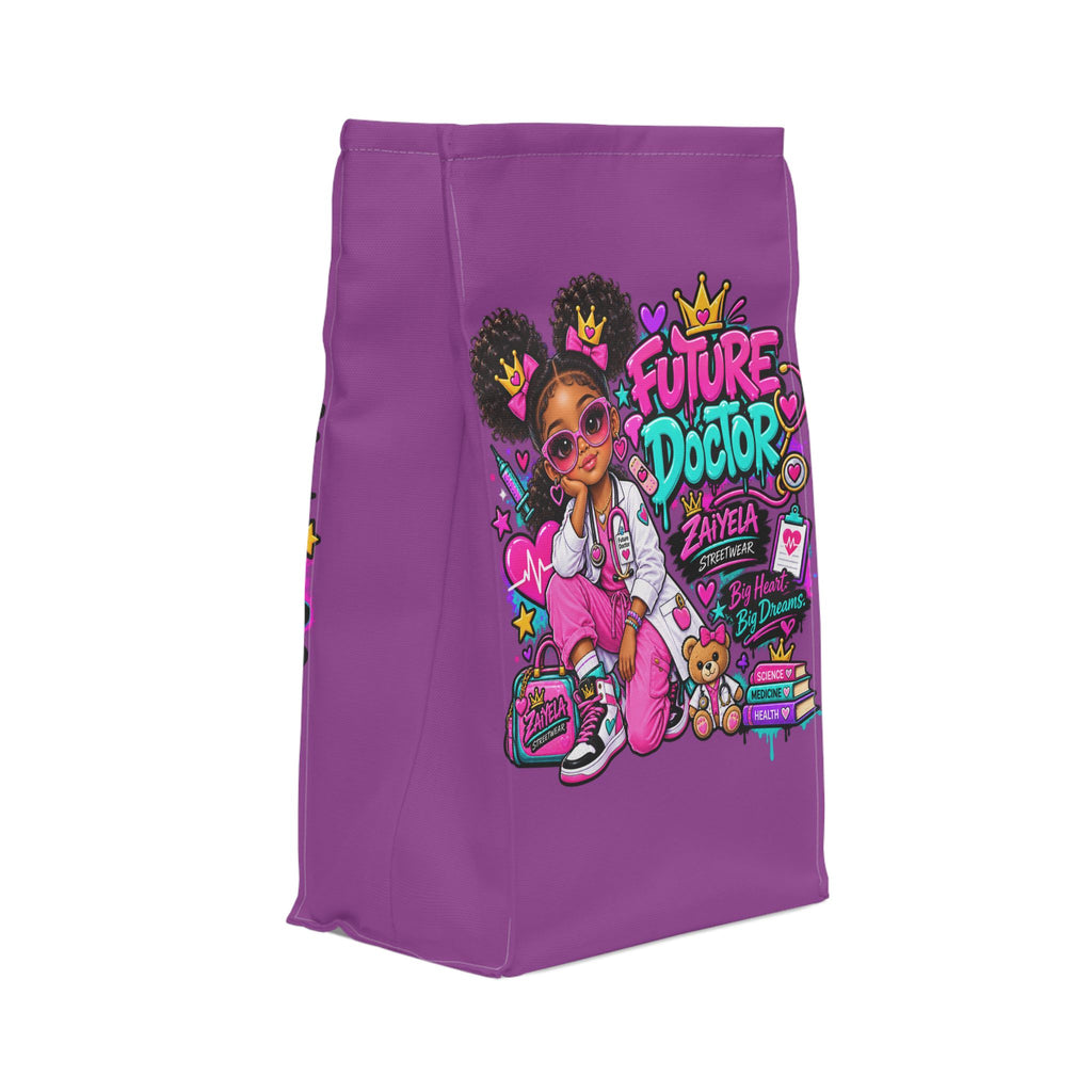 Big Heart Big Dream Kids Lunch Bag — Colorful Zaylela Streetwear Insulated Tote
