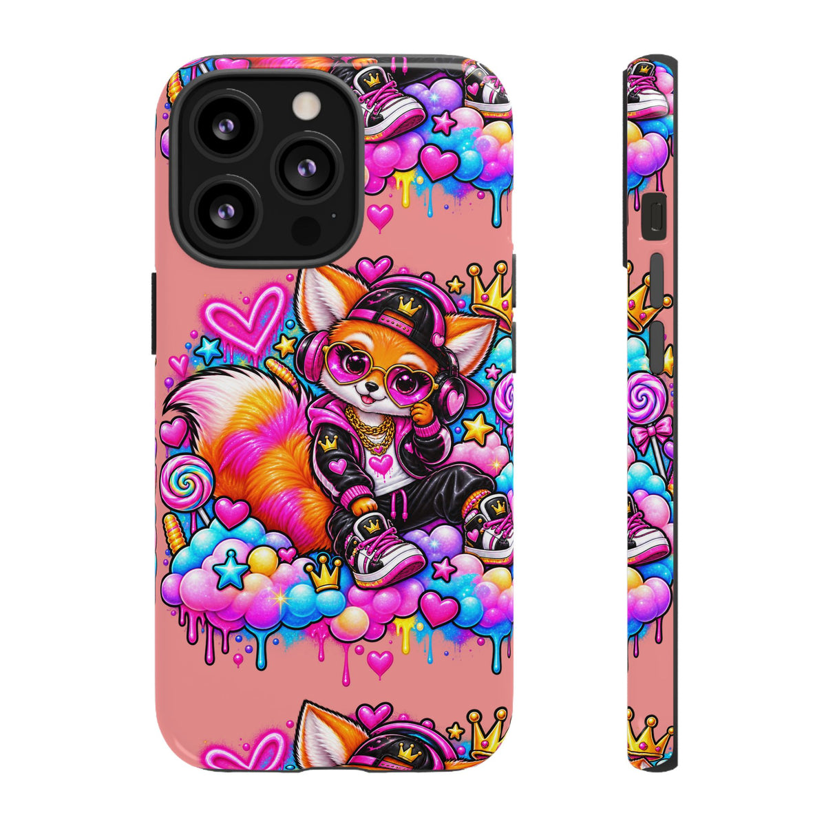 Cute Streetwear Fox Phone Case — Fox Streetwear Star
