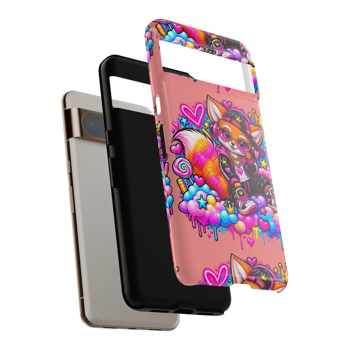 Cute Streetwear Fox Phone Case — Fox Streetwear Star