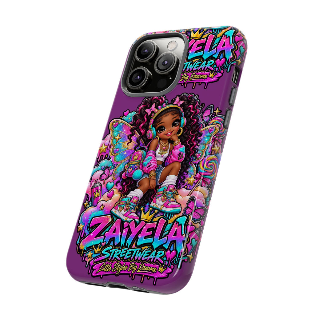 Cute Afro Rainbow Fairy Phone Case Fairy Streetwear Princess Protective Cover