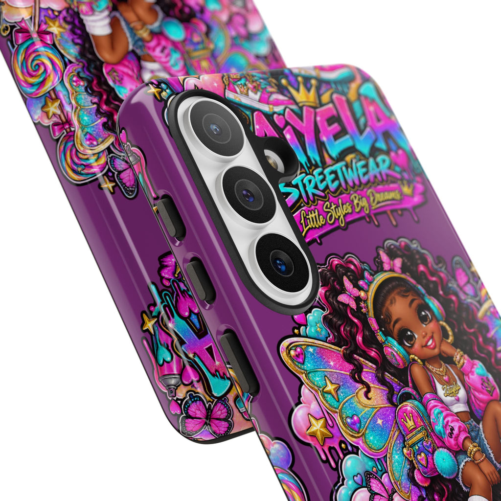 Cute Afro Rainbow Fairy Phone Case Fairy Streetwear Princess Protective Cover