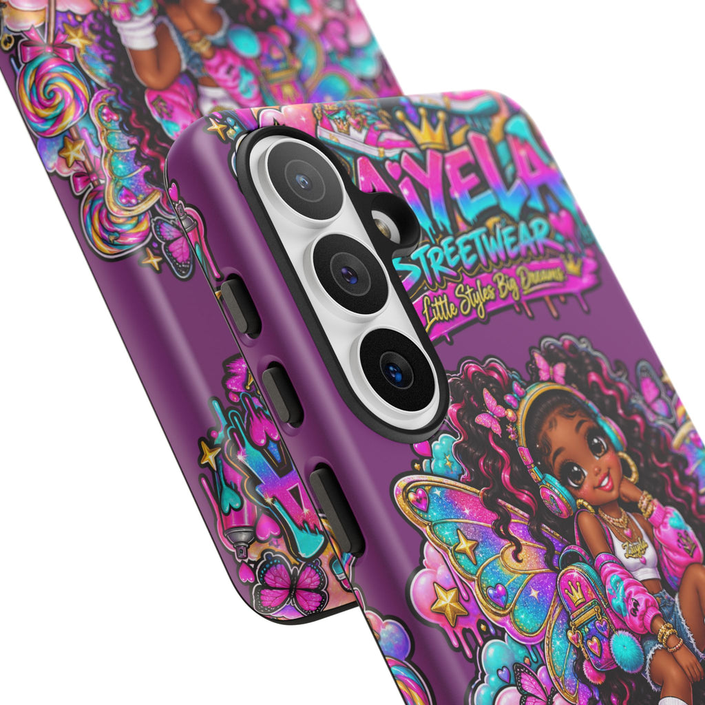 Cute Afro Rainbow Fairy Phone Case Fairy Streetwear Princess Protective Cover