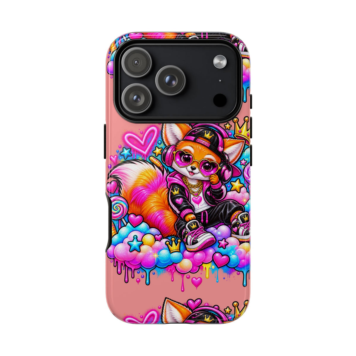 Cute Streetwear Fox Phone Case — Fox Streetwear Star