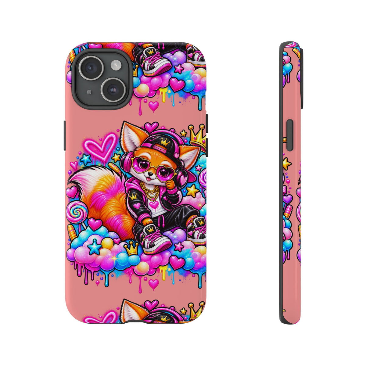 Cute Streetwear Fox Phone Case — Fox Streetwear Star