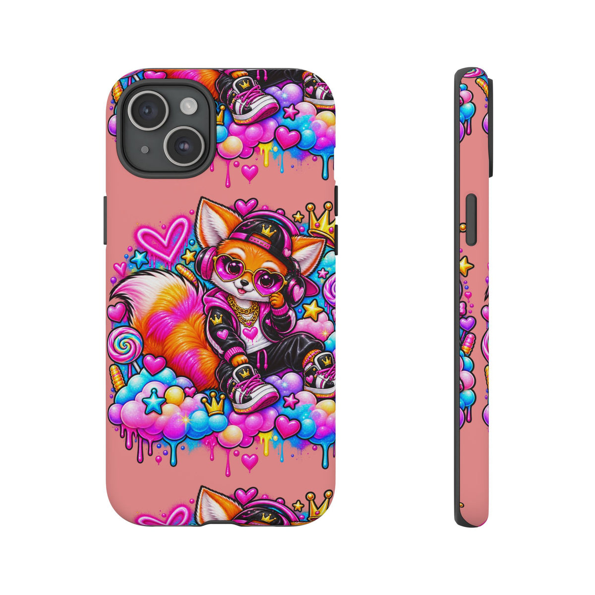 Cute Streetwear Fox Phone Case — Fox Streetwear Star
