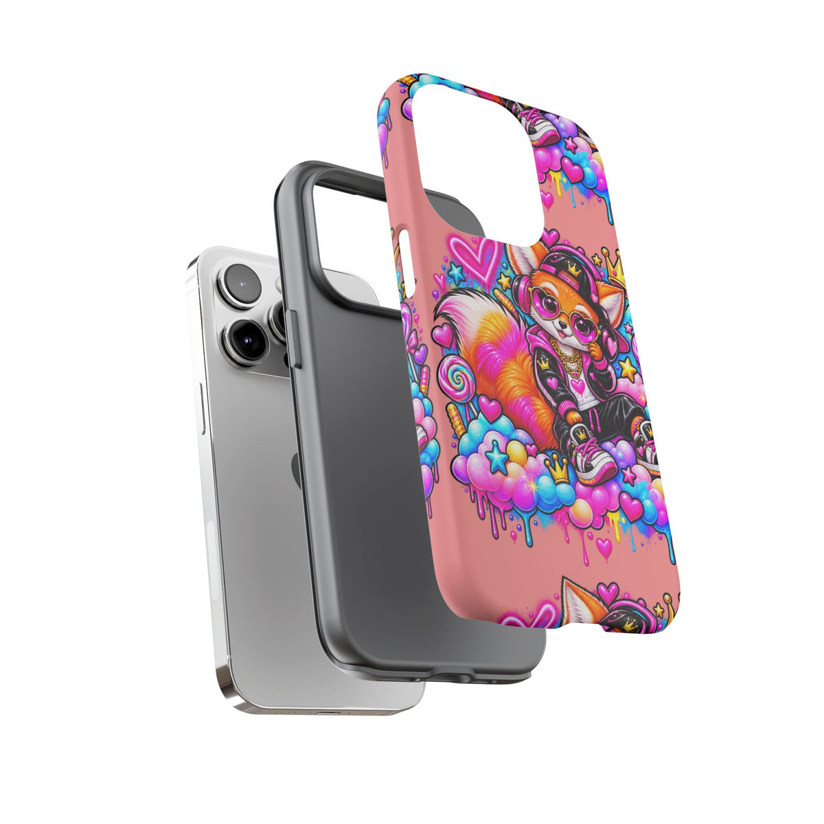 Cute Streetwear Fox Phone Case — Fox Streetwear Star