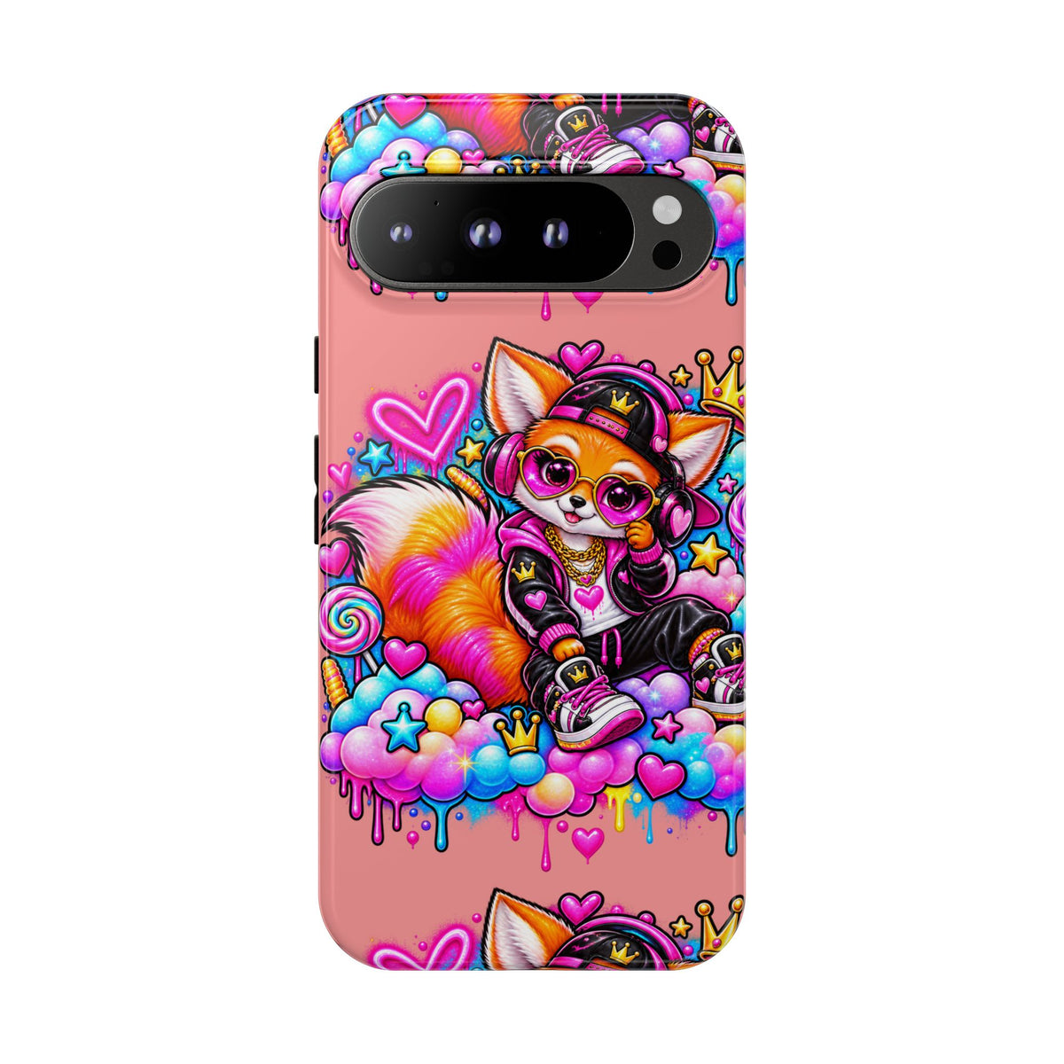 Cute Streetwear Fox Phone Case — Fox Streetwear Star
