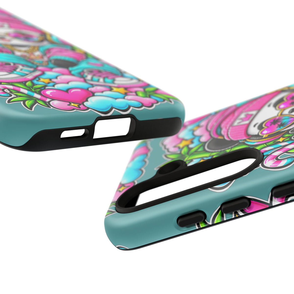Cute Panda Phone Case Glam Panda Tropical Design