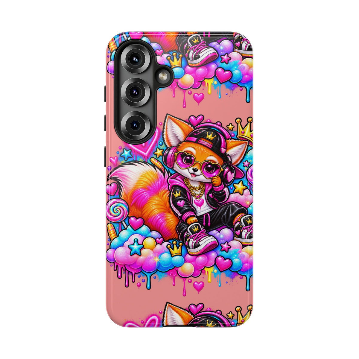 Cute Streetwear Fox Phone Case — Fox Streetwear Star