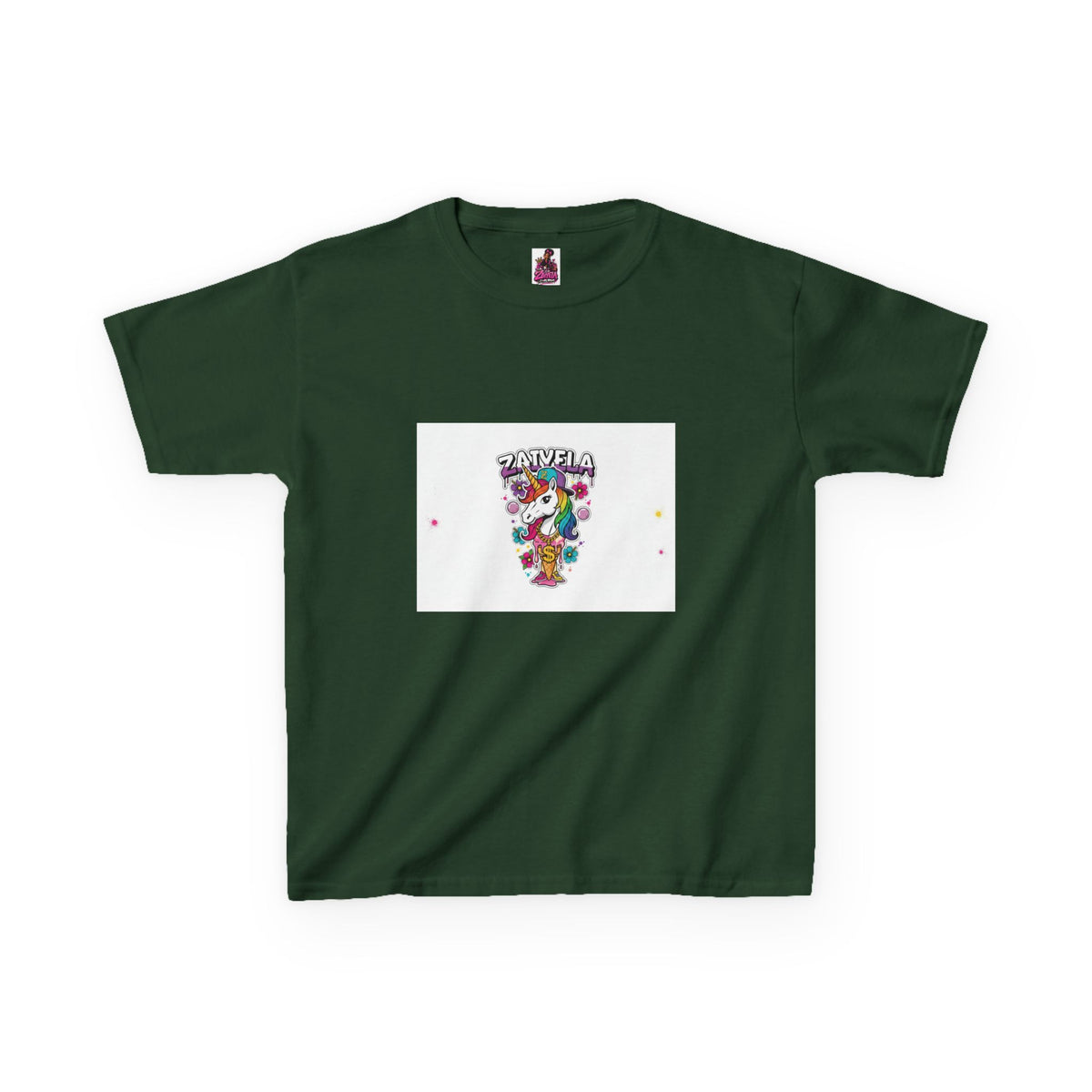 Kids T-Shirt Colorful Party Unicorn Stay Wild Graphic