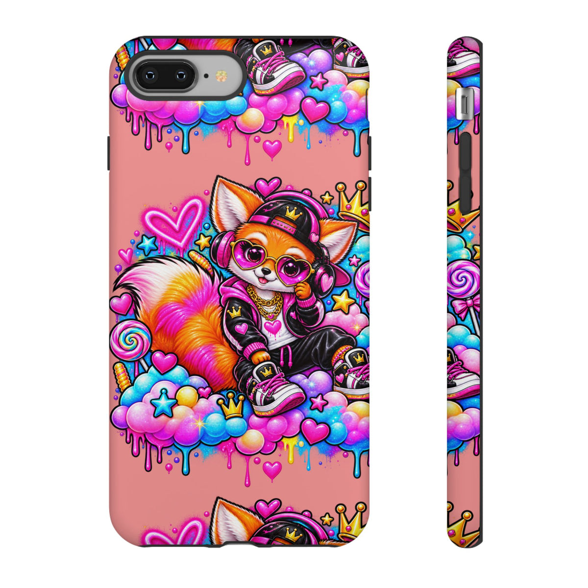 Cute Streetwear Fox Phone Case — Fox Streetwear Star