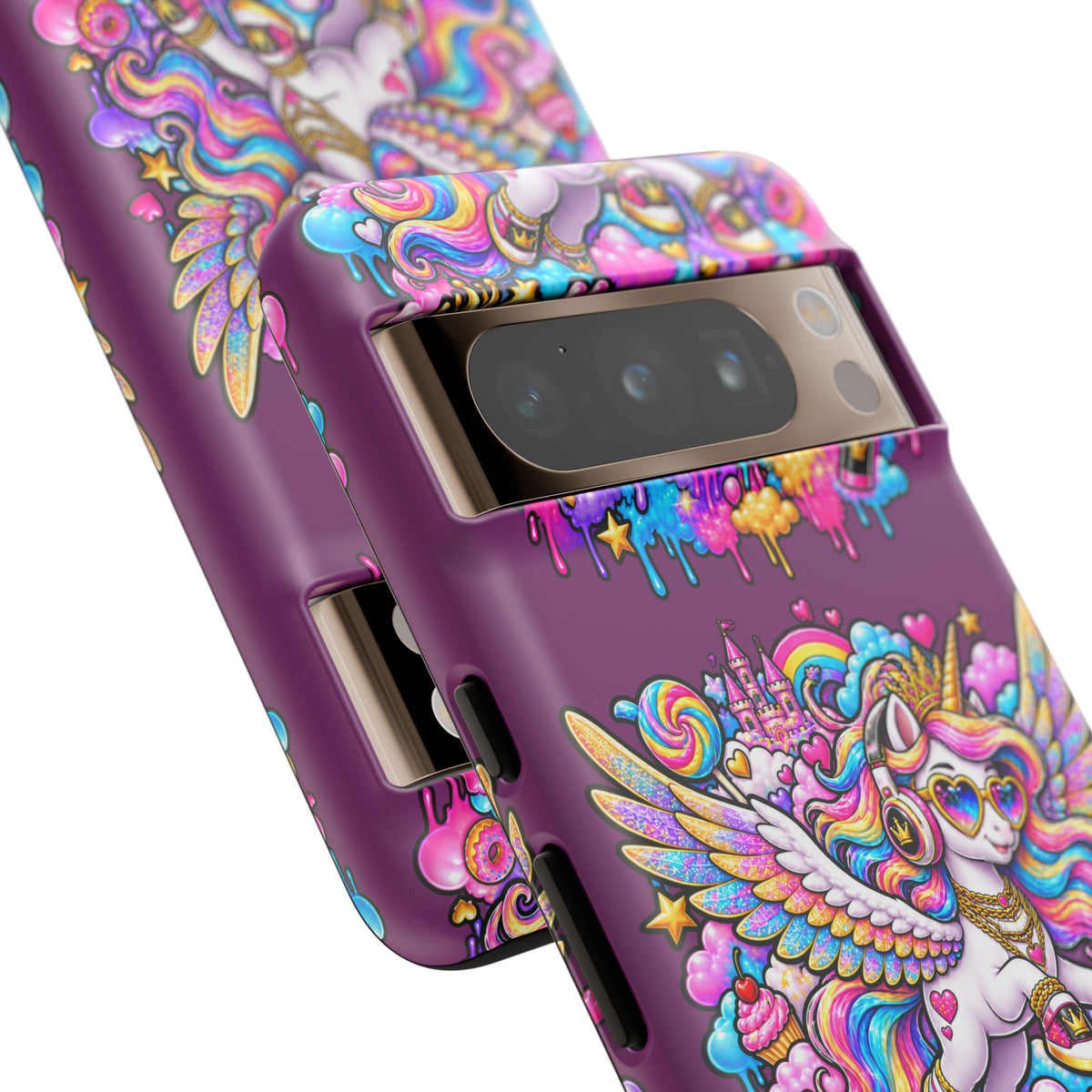 Unicorn Cute Tough Case — Colorful Rainbow Pegasus Phone Case